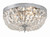 Crystorama - 712-CH-CL-SAQ - Three Light Flush Mount - Waltham - Polished Chrome