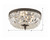 Waltham Three Light Flush Mount (712-EB-CL-MWP)
