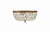 Waltham Three Light Flush Mount (712-OB-CL-MWP)
