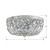 Waltham Three Light Flush Mount (714-CH-CL-MWP)