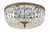 Waltham Three Light Flush Mount (714-OB-CL-MWP)
