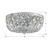 Waltham Three Light Flush Mount (716-CH-CL-MWP)