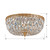 Waltham Three Light Flush Mount (716-OB-CL-MWP)