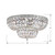 Waltham Four Light Flush Mount (718-CH-CL-MWP)