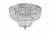 Waltham Four Light Flush Mount (718-CH-CL-MWP)