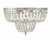 Waltham Four Light Flush Mount (718-CH-CL-MWP)