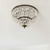 Waltham Four Light Flush Mount (718-EB-CL-MWP)