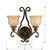 Norwalk Two Light Wall Sconce (7402-BU)