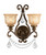 Crystorama - 7502-BU-CL-MWP - Two Light Wall Sconce - Norwalk - Bronze Umber
