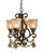 Crystorama - 7504-BU-GT-MWP - Four Light Mini Chandelier - Norwalk - Bronze Umber