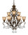 Crystorama - 7509-BU-CL-MWP - Nine Light Chandelier - Norwalk - Bronze Umber