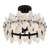 Abigail Four Light Semi-Flush Mount (ABI1718MBK)