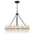 Abigail Six Light Pendant (ABI2828MBK)