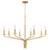 Alexander Eight Light Chandelier (ALEX5040BRG)