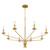 Alexander Eight Light Chandelier (ALEX5040BRG)