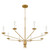 Alexander Eight Light Chandelier (ALEX5040BRG)