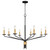 Alexander Eight Light Chandelier (ALEX5040MBK)