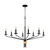 Alexander Eight Light Chandelier (ALEX5040MBK)