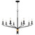 Alexander Eight Light Chandelier (ALEX5040MBK)
