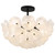 Quoizel - AUD1718MBK - Four Light Semi-Flush Mount - Audrey - Matte Black