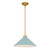 Quoizel - BRADB1814BRG - One Light Pendant - Bradbury - Brushed Gold