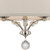 Mirage Three Light Mini Chandelier (8005-PN)