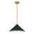 Bradbury One Light Pendant (BRADE1814BRG)
