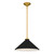 Quoizel - BRADK1814BRG - One Light Pendant - Bradbury - Brushed Gold