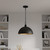 Braylon Four Light Pendant (BRAY1814MBK)