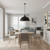 Braylon One Light Pendant (BRAY2826MBK)