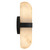 Bree Two Light Wall Sconce (BREE8704MBK)