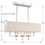 Paxton Eight Light Chandelier (8109-PN)