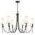 Eloura Six Light Chandelier (ELOU504)