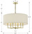 Paxton Six Light Chandelier (8116-AG)