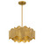 Quoizel - EVA2818BRG - Three Light Pendant - Evander - Brushed Gold