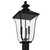 Farley Three Light Outdoor Post Lantern (FARL9010MBK)
