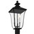 Farley Three Light Outdoor Post Lantern (FARL9010MBK)