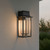 Garner One Light Outdoor Wall Lantern (GARN8412MBK)