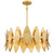 Quoizel - HAY2827GFL - Six Light Pendant - Hayley - Gold Leaf