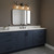 Hollis Three Light Vanity (HLL8622MBK)