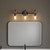 Hollis Three Light Vanity (HLL8622MBK)