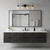 Hollis Four Light Vanity (HLL8630MBK)
