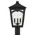 Jaxon Four Light Outdoor Post Lantern (JAX9010WT)