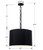 Alston Six Light Chandelier (8686-MK-WH)