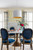 Alston Six Light Chandelier (8686-MT-GA)