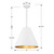 Alston Three Light Chandelier (8687-MT-GA)