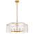 Quoizel - MAI2824BRG - Six Light Pendant - Maisie - Brushed Gold
