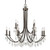Crystorama - 8829-VZ-CL-MWP - 12 Light Chandelier - Bridgehampton - Vibrant Bronze