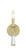 Baxter One Light Wall Sconce (8861-AG)