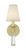 Baxter One Light Wall Sconce (8861-AG)